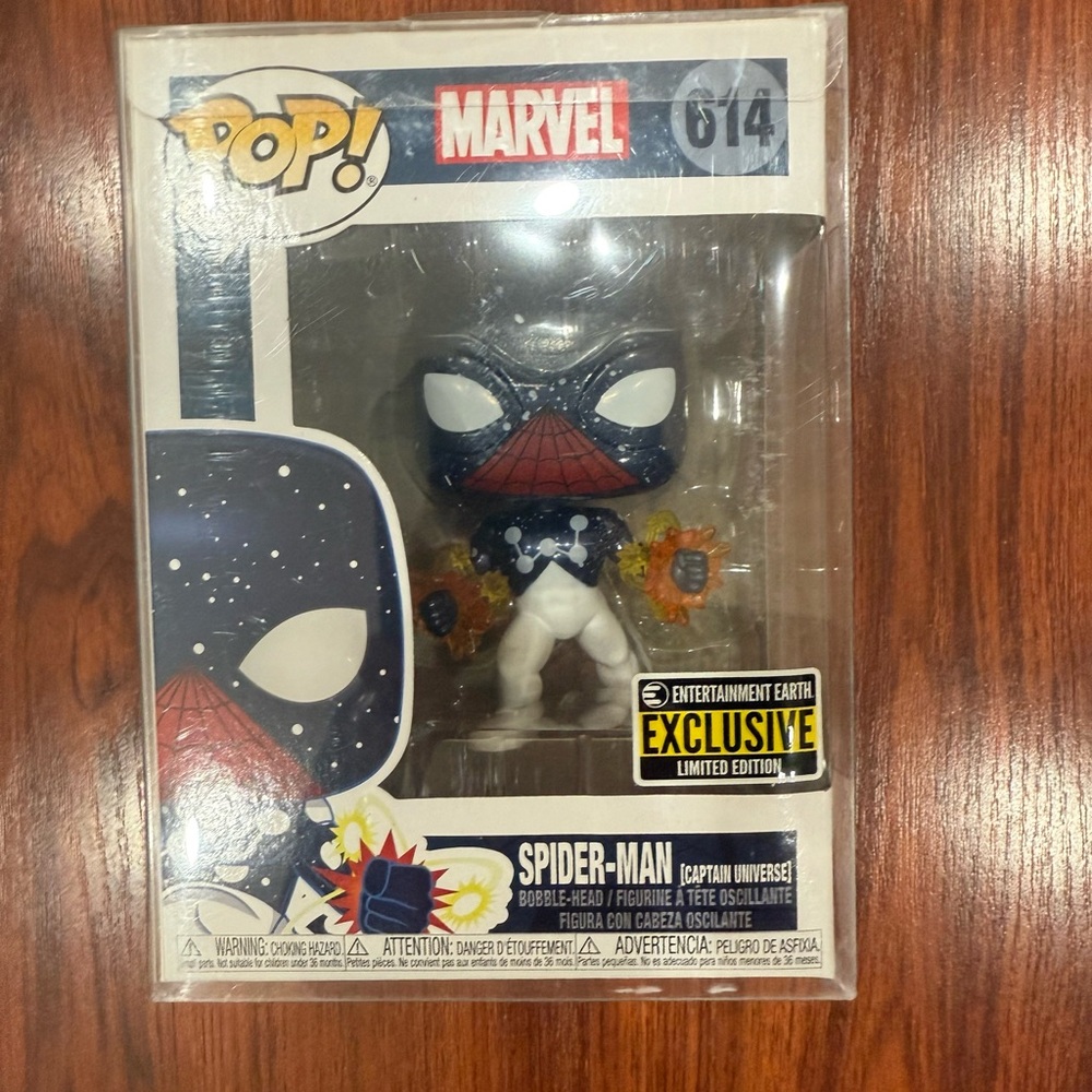 Marvel The Amazing Spider-Man Pop! Figure with Black and White Suit